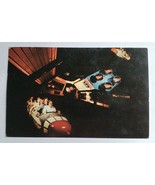 1976 WALT DISNEY WORLD SPACE MOUNTAIN RIDE POSTCARD ORLANDO FLORIDA VINTAGE - £3.92 GBP