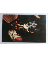 1976 WALT DISNEY WORLD SPACE MOUNTAIN RIDE POSTCARD ORLANDO FLORIDA VINTAGE - $6.84 CAD