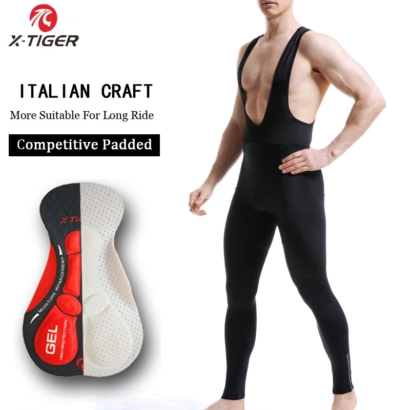 New X-TIGER Spring 5D Pad Breathable MTB Bike Trousers Mountain Bicycle Tights M - $85.95