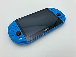 D&#39;occasion Playstation Vita Wi-Fi Modèle Eau Bleu (PCH-2000ZA23) De Japon - £112.50 GBP