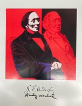 Andy Warhol Hans Christian Anderson Rare Offset Lithographie Pop Art 32x24 - £307.38 GBP