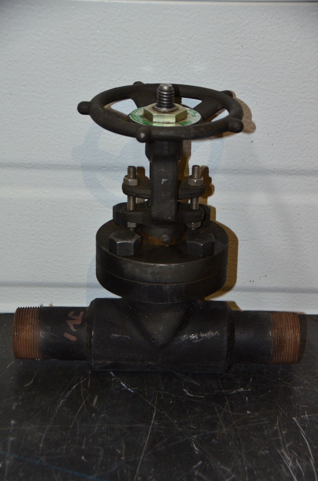 Flowserve SW12111 Vogt 1-1/2&quot; Socket Weld Gate Valve Threaded Pipe Conne... - $67.50