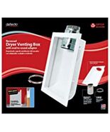 DRYER VENTING BOX 4&quot; WHT - $105.58 CAD