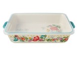 Pioneer Woman ~ BLOOMING BOUQUET ~ 4.2 Quart ~ Ceramic Baker with Cover ... - £36.82 GBP