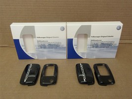 2 Lot OEM VW Mk4 Mk5 Golf Jetta Beetle SQUARE BUTTON Turbo Key Fob Skin ... - $19.79