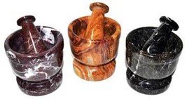 3 3/4&quot; assorted mortar and pestle set - $80.95