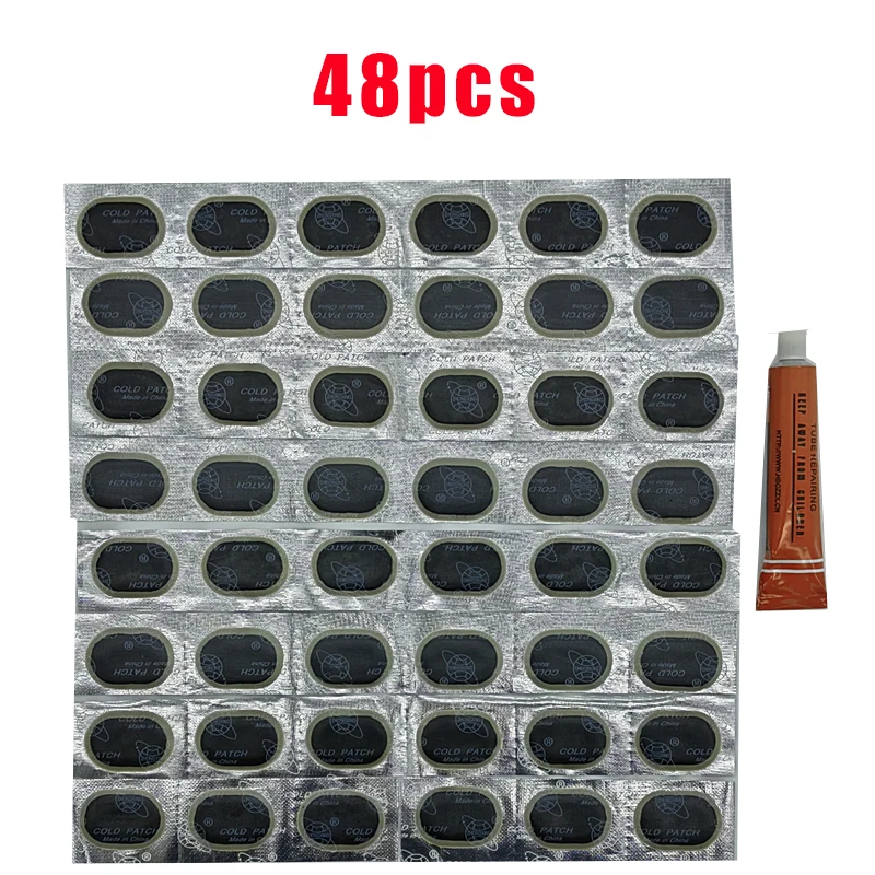 48/64pcs Quality  Set Repair Kits Black Tire tools Bike for Bicycle spokes stem  - $119.84