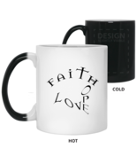 Color Changing Mug Faith Hope Love in 11oz and 15oz - $406.91 MXN+