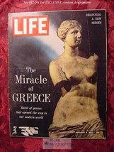 Life Magazine January 4 1963 Jan 1/4/63 Greece Dame Sitwell Cuba Radcliffe +++ - £5.97 GBP