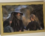 Lord Of The Rings Trading Card Sticker #158 Ian McKellen Orlando Bloom - $1.97