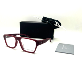 NEW Armani Exchange AX 3097F 8274 MATTE BORDEAUX  Eyeglasses 55-17-145mm - £49.44 GBP