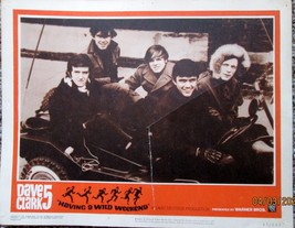 DAVE CLARK FIVE (HAVING A WILD WEEKEND) VINTAGE 1965 MOVIE LOBBY CARD - $123.75