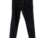 Cherokee Skinny Jeans Girls Size 12 Black Adjustable Waist - $10.96