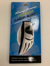 Tommy Armour Junior Left Hand Size Small S Golf Glove New Hotscot White &amp; Black - £6.71 GBP