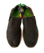 SANUK Mens Shoes CHIBA QUEST TX Slip On Black Loafers Sneakers Beach Sz 13 - £14.40 GBP