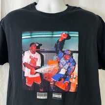 LA Lakers Kobe Bryant 2001 NBA Finals Locker Room Celebration T-Shirt Large Mens - £28.03 GBP