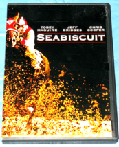 SEABISCUIT TOBBY MCGUIRE JEFF BRIDGES AWESOME STORY OF WINNER DVD ORIGIN... - £3.14 GBP