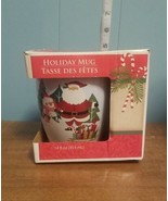 Christmas Holiday Mug Cup Santa Claus White Royal Norfolk 14 fl oz NEW I... - £4.67 GBP
