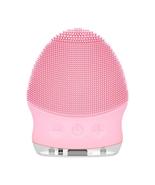 Electric Facial Cleansing Brush Silicone Sonic Vibration Face Scrubber C... - £15.69 GBP