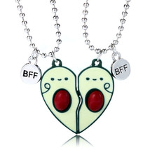 Avocado Children Friendship Pendant BFF Necklaces - $29.90
