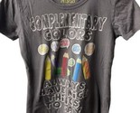 Mudd T shirt Girls Size L Gray Complementary Colors Short Sleeved Round ... - $4.70