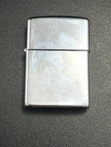 Vintage 1991 Zippo Lighter - Silver / Chrome Toned WORKS GREAT Free Ship... - $19.31