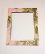 11x14 Pink Camouflage Picture Mat for use with 8x10 photo - $32.00