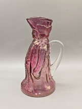 George Washington Syrup/Milk Pitcher  7 1/2 &quot; Vintage Carnival Glass - $24.08