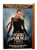 Tomb Raider Angelina Jolie Poster Movie Promo - £10.57 GBP