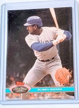 1992 Topps Stadium Club Dome Ruben Sierra 1991 All Star MLB Baseball Trading Car - $2.50