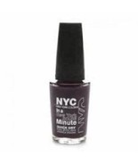 NYC In A New York Color Minute Nail Polish #266 Battery Park Purple - $5.60