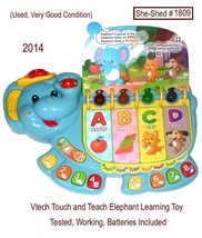 Vtech 2014 Touch and Teach Elephant Learning Toy (used) - £11.91 GBP