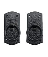 Zuriel Antique Iron Door Knocker (2, Black Powder Coated) - $60.80 CAD