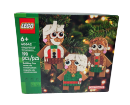 LEGO Gingerbread  Ornament Set 40642 Customizable 3 Figures NEW Sealed - £16.81 GBP