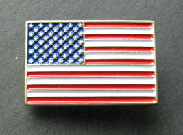 Usa Old Glory Stars Stripes Lapel Hat Pin Rectangle Flag Patriotic Badge 1 Inch - £4.28 GBP