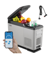 VEVOR Car Refrigerator, 12 Volt Car Armrest Refrigerator Fridge, 15L Sin... - $209.99