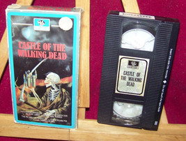 castle of the walking dead  {classic/rare vhs horror movie} - £15.80 GBP