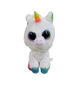 TY Beanie Boos “Pixy” White 6” Unicorn Rainbow Horn Plush Stuffed Toy Bi... - £12.31 GBP