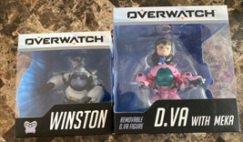 NEW Overwatch D.VA with Meka &amp; Winston Cute But Deadly Action Figure Bli... - £22.43 GBP