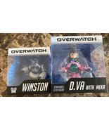 NEW Overwatch D.VA with Meka &amp; Winston Cute But Deadly Action Figure Bli... - £22.60 GBP