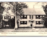 Saint Michael&#39;s Rectory Building Litchfield Connecticut CT UNP DB Postca... - £7.04 GBP