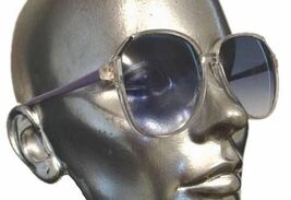Vintage RETRO Sunglasses 1980S Clear Purple Arms 1980S - €23,75 EUR