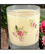Vintage 1999 AVON PINK RIBBON CANDLE scented w PERCEIVE    NO Box - $20.58 CAD