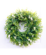 &quot; Large Simulated Grass Ring Artificial Garland Doors and Windows Decora... - £56.67 GBP