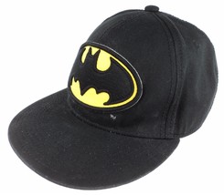 DC Comics Batman Logo Black &amp; Yellow Fitted Trucker Hat - L/XL - £11.59 GBP