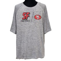 San Francisco 49ers NFL Football Gray T-Shirt Size XXL - £14.17 GBP