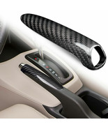 Real Carbon Fiber Hand break Cover Car Parking Shifter For Honda Civic 2... - £29.72 GBP