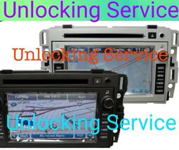 Unlocking Service for GM CD DVD Navigation Radio We Unlock Your Radio - $37.62