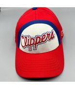 Vintage Los Angeles LA Clippers Hat Child Boys Reebok NBA Stretch Fitted... - €11,04 EUR