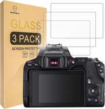  3 Pack Screen Protector For Canon Eos Rebel SL2 SL3 200D 250D 200D II  - £16.67 GBP
